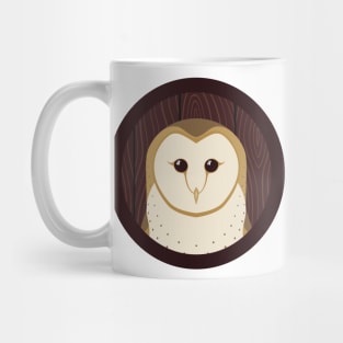 Barn Owl Logo Mug